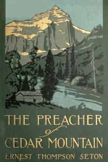 The Preacher of Cedar Mountain by Ernest Thompson Seton