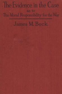 The Evidence in the Case by James M. Beck