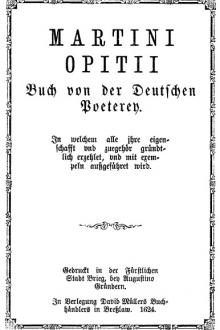 Buch von der Deutschen Poeterey by Martin Opitz