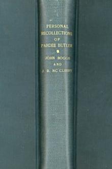 Personal Recollections of Pardee Butler by Pardee Butler