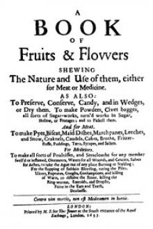 A Book of Fruits and Flowers by Anonymous