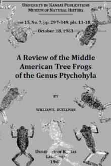 A Review of the Middle American Tree Frogs of the Genus Ptychohyla by William E. Duellman