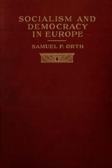 Socialism and Democracy in Europe by Samuel Peter Orth