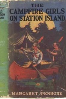 The Campfire Girls on Station Island by Margaret Penrose