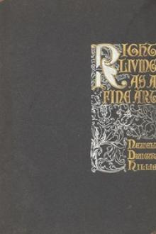 Right Living as a Fine Art by Newell Dwight Hillis