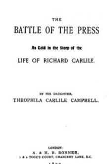 The Battle of The Press by Theophila Carlile Campbell