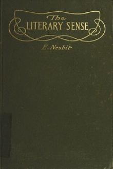 The Literary Sense by E. Nesbit