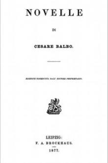 Novelle by conte Balbo Cesare