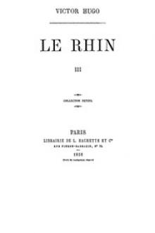 Le Rhin by Victor Hugo