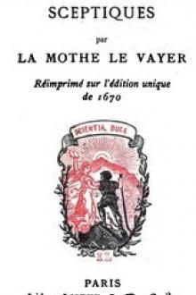 Soliloques sceptiques by François de La Mothe Le Vayer