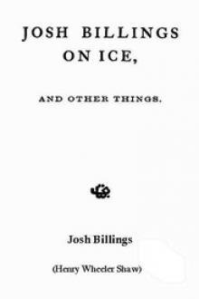 Josh Billings on Ice by Josh Billings