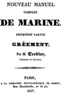 Nouveau manuel complet de marine, première partie by Phocion-Aristide-Paulin Verdier