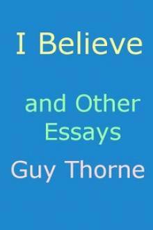 I Believe by Guy Thorne