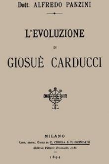 L'evoluzione di Giosuè Carducci by Alfredo Panzini