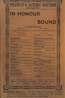 In Honour Bound: An Original Play, in One Act. by Sydney Grundy