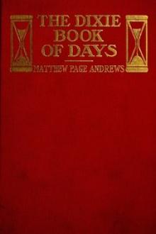The Dixie Book of Days by Matthew Page Andrews