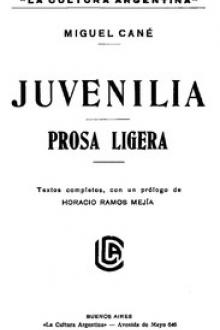 Juvenilla by Miguel Cané