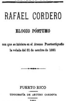 Rafael Cordero by Salvador Brau