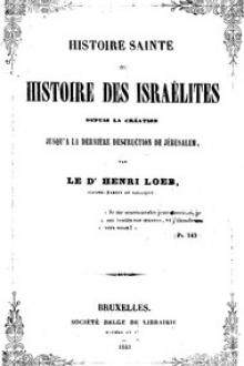 Histoire Sainte; ou, Histoire des Israélites by Henri Loeb