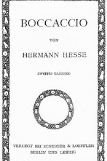 Boccaccio by Hermann Hesse