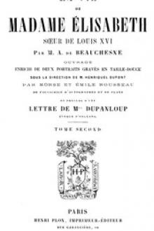 La Vie de Madame Élisabeth by Alcide Beauchesne