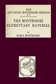 The Montessori Elementary Material by Maria Montessori