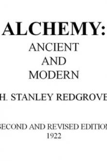 Alchemy: Ancient and Modern by H. Stanley Redgrove
