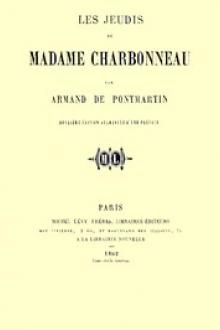 Les Jeudis de Madame Charbonneau by comte de Pontmartin Armand