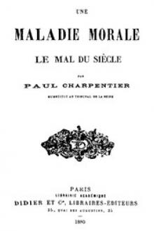Une Maladie Morale by Paul Charpentier