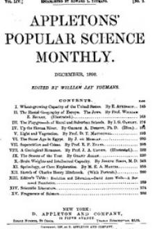 Appletons' Popular Science Monthly, December 1898 by Various