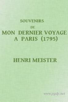 Souvenirs de mon dernier voyage à Paris by Jacques-Henri Meister