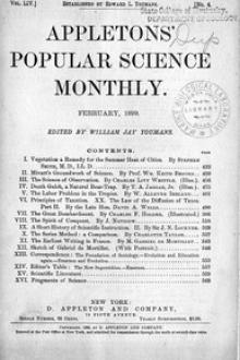 Appletons' Popular Science Monthly, February 1899 by Various