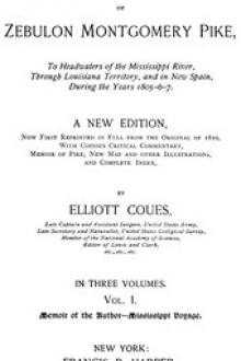 The Expeditions of Zebulon Montgomery Pike, Volume 1 (of 3) by Zebulon Montgomery Pike