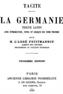 La Germanie by Caius Cornelius Tacitus