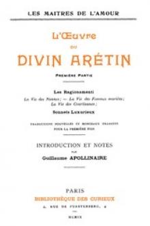 L'oeuvre du divin Arétin, première partie by Pietro Aretino