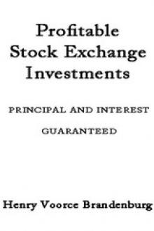 Profitable Stock Exchange Investments by Henry Voorce Brandenburg & Co.