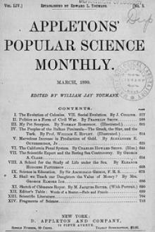 Appletons' Popular Science Monthly, March 1899 by Various