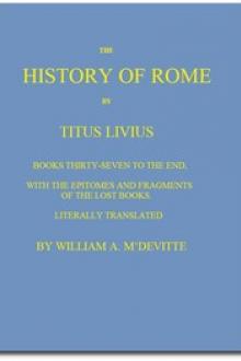 The History of Rome, Books 37 to the End by Titus Livius