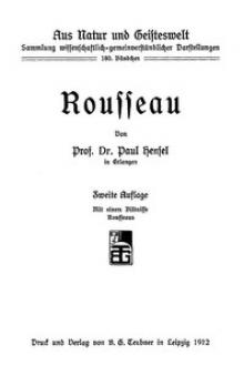 Rousseau by Paul Hensel