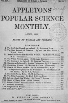 Appletons' Popular Science Monthly, April 1899 by Various