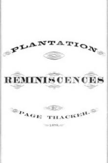 Plantation Reminiscences by Letitia M. Burwell