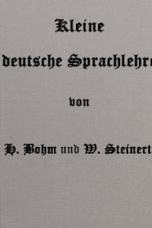 Kleine deutsche Sprachlehre by Walter Steinert, Hermann Bohm