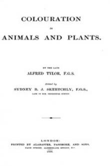 Colouration in Animals and Plants by Alfred Tylor