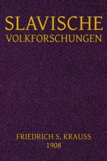 Slavische Volkforschungen by Friedrich Salomo Krauss