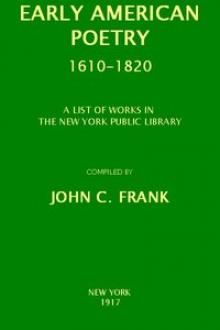 Early American Poetry 1610-1820 by Unknown