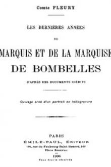 Les Dernières Années du Marquis et de la Marquise de Bombelles by comte Fleury Maurice