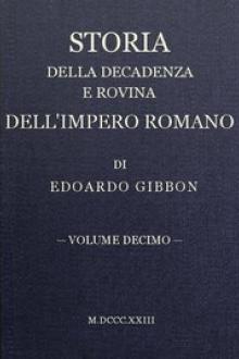 Storia della decadenza e rovina dell'impero romano by Edward Gibbon