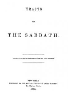 Tracts on the Sabbath by Unknown