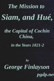 The Mission to Siam by George Finlayson