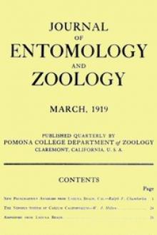 Journal of Entomology and Zoology, Vol by Various